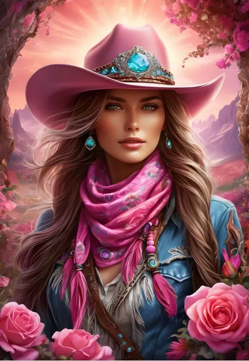 Pink Cowgirl