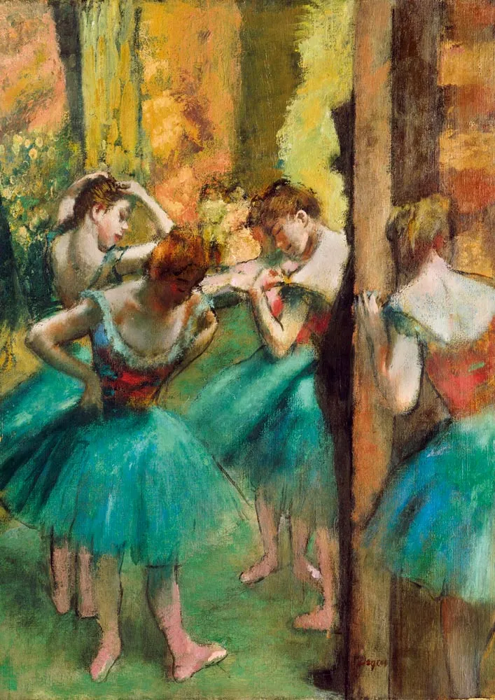 Degas - Dancers, Pink and Green, 1890