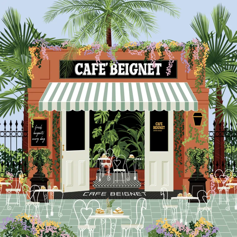 Das Beignet-Café