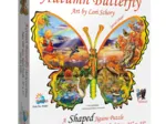 Herbst Schmetterling - Formpuzzle
