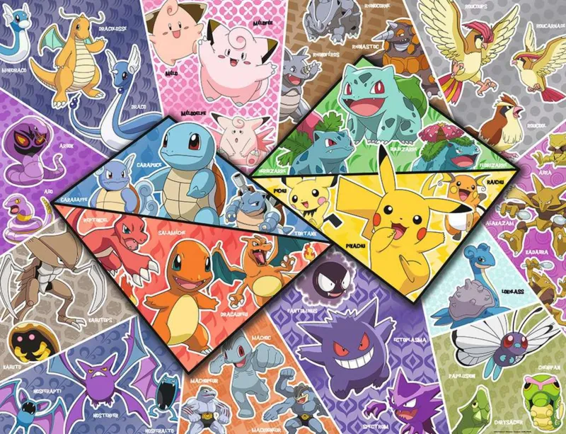 Les 16 Types de Pokémon