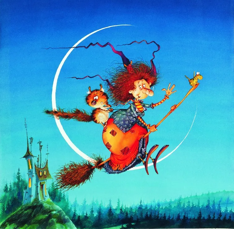 François Ruyer - La Sorcière sur son Balai