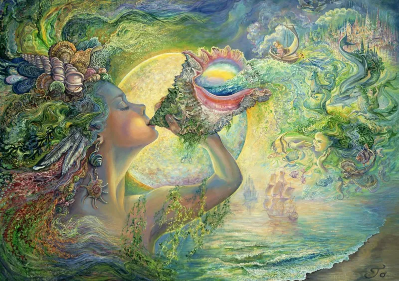 Josephine Wall - Call of the Sea