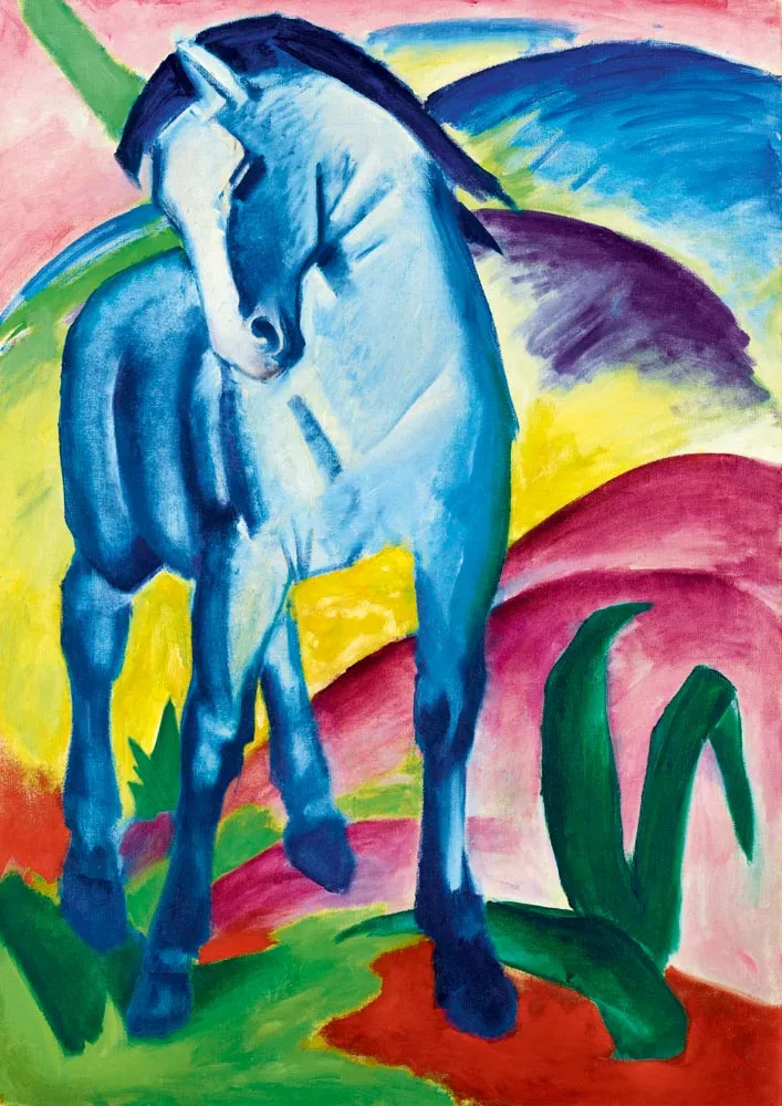 Franz Marc - Blue Horse I, 1911