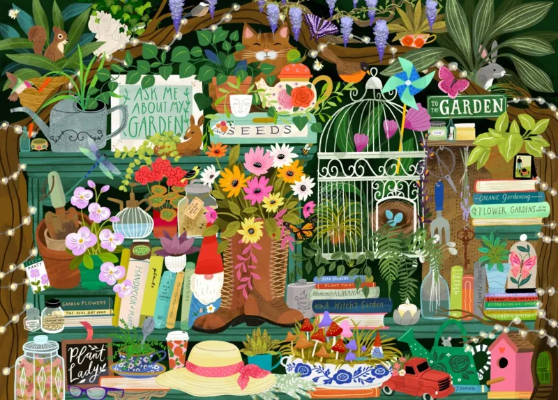 Die Bibliothek des Gärtners