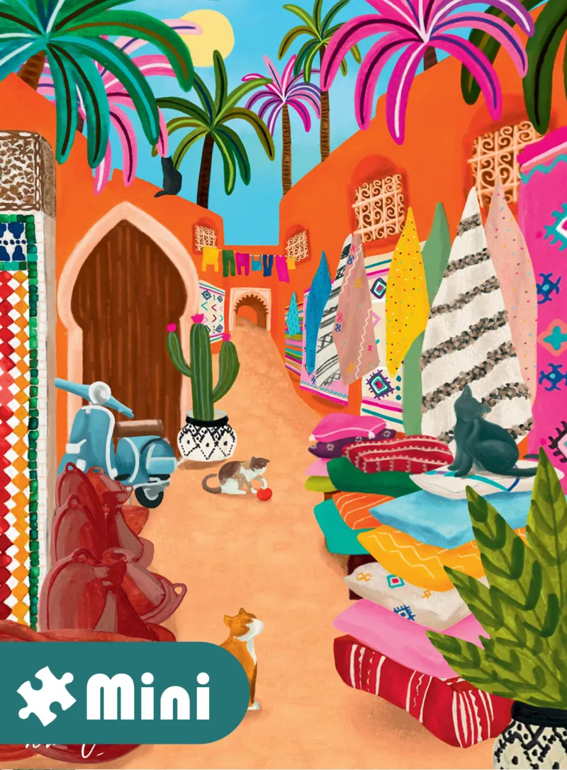 Mini Puzzle - Souk de Marrakech