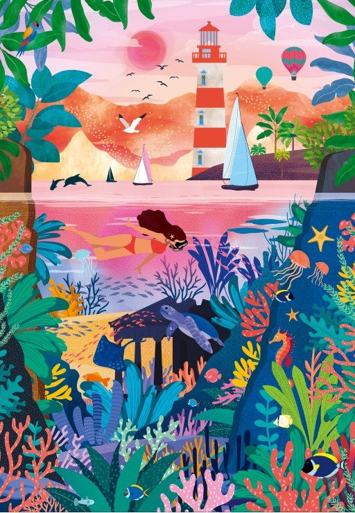 Fonds Marins Colorés