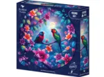 Rundes Puzzle - Les Oiseaux sur la Branche
